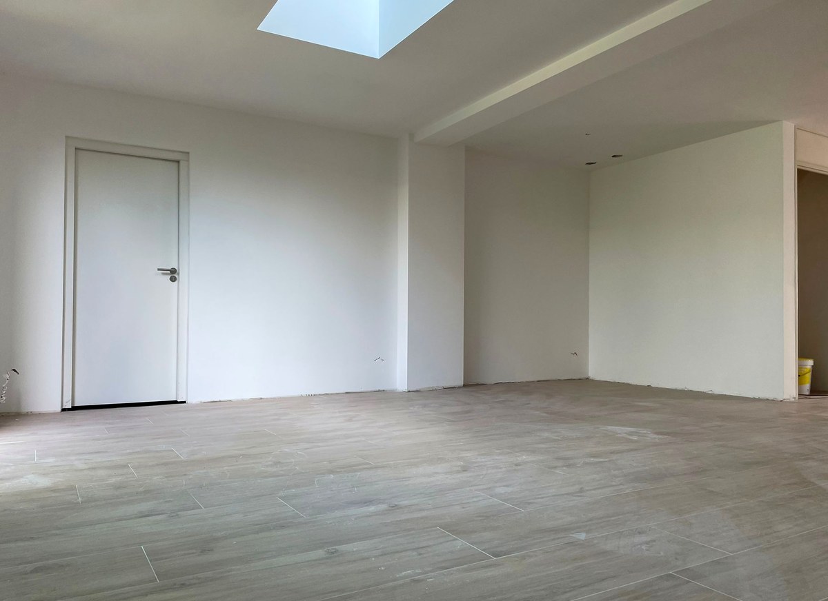 Afbouw met daklicht